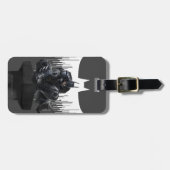 Batman Perched auf einer Säule Gepäckanhänger (Vorderseite horizontal)