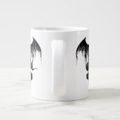 Batman Perched auf einer Säule Jumbo-Tasse (Rückseite)