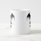 Batman Perched auf einer Säule Jumbo-Tasse (Vorderseite)