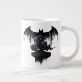 Batman Perched auf einer Säule Jumbo-Tasse (Rechts)