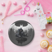 Batman Perched auf einer Säule Pappteller (Party)