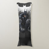 Batman Perched auf einer Säule Seitenschläferkissen (Vorderseite Vertikal)