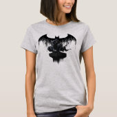 Batman Perched auf einer Säule T-Shirt (Vorderseite)