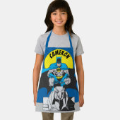 Batman Perches auf Stone Lion Schürze (Insitu)