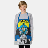 Batman Perches auf Stone Lion Schürze (Getragen)