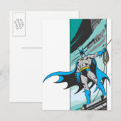 Batman Perches Postkarte (Vorne/Hinten)
