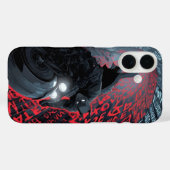 Batman Phone Case – Dark Knight Black Superhero (Rückseite (Horizontal))