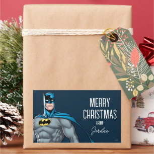 Batman Protector   Frohe Weihnachten Rechteckiger Aufkleber