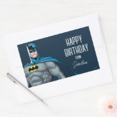 Batman Protector | Happy Holidays Rechteckiger Aufkleber (Umschlag)