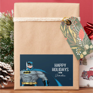 Batman Protector   Happy Holidays Rechteckiger Aufkleber