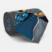Batman Punch Krawatte (Gerollt)