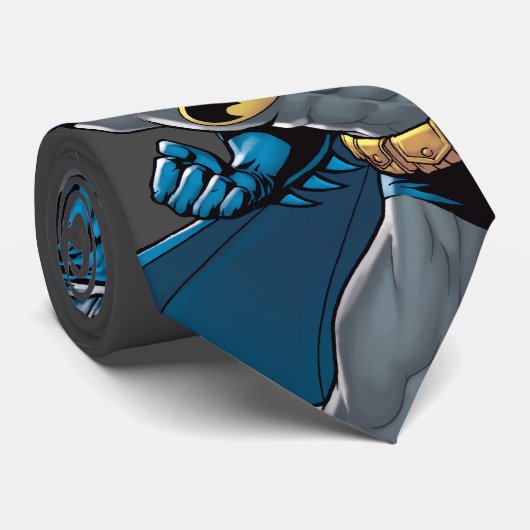 Batman Punch Krawatte (Gerollt)