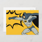 Batman Punch Postkarte (Vorne/Hinten)