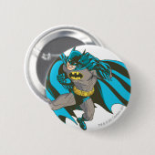 Batman Punching 1 Button (Vorne & Hinten)