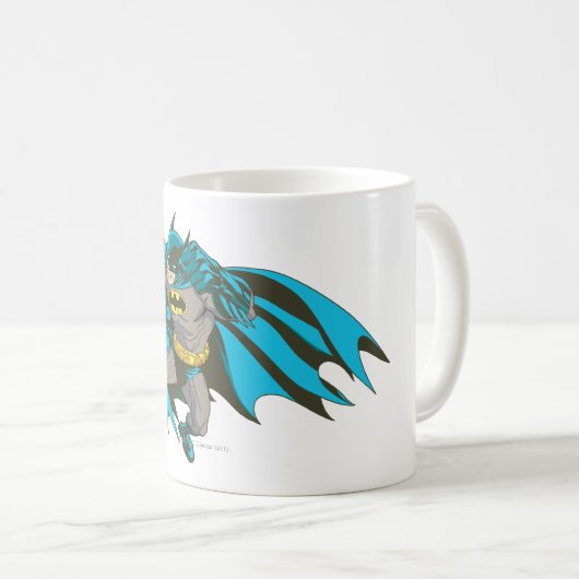 Batman Punching 1 Kaffeetasse (VorderseiteRechts)