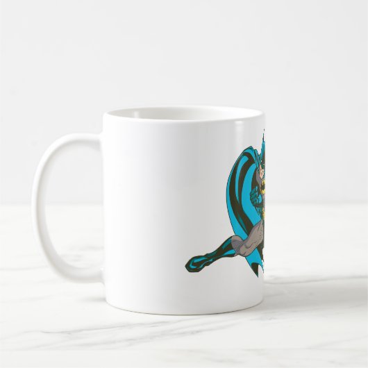 Batman Punching 1 Kaffeetasse (Links)