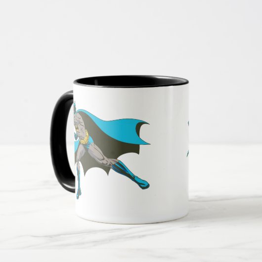 Batman Punching 2 Tasse (Vorderseite Links)