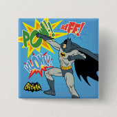Batman Punching Graphic Button (Vorderseite)