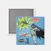 Batman Punching Graphic Magnet (Vorderseite/Rückseite)