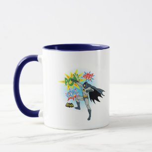 Batman Punching Graphic Tasse