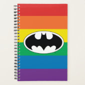 Batman Rainbow-Logo Planer (Vorderseite)