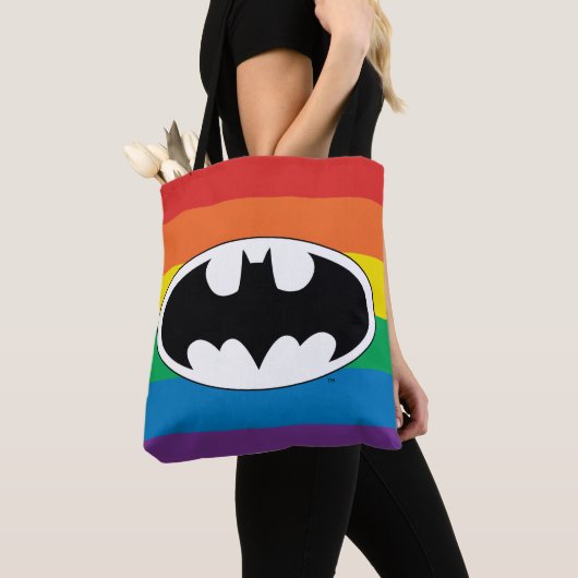 Batman Rainbow-Logo Tasche (Von Nahem)