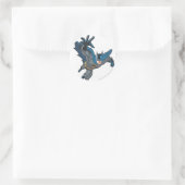 Batman Reaches Forward Runder Aufkleber (Tasche)