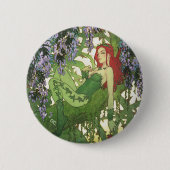 Batman Rebirth Poison Ivy Cover Illustration Button (Vorderseite)