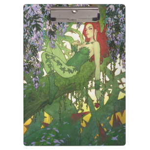 Batman Rebirth Poison Ivy Cover Illustration Klemmbrett