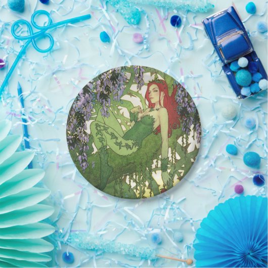 Batman Rebirth Poison Ivy Cover Illustration Pappteller (Party)