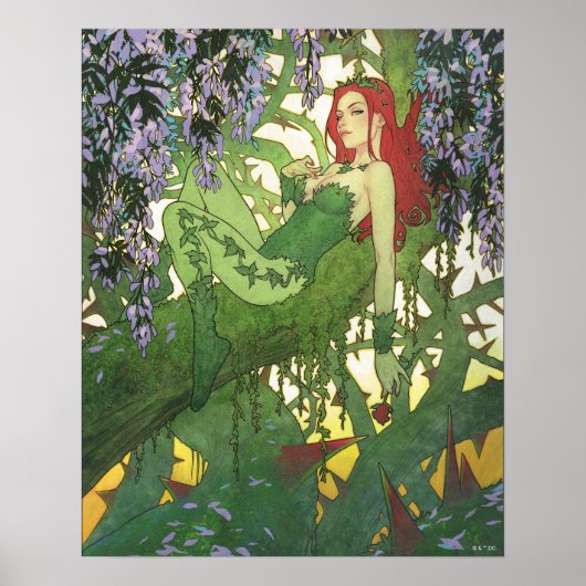 Batman Rebirth Poison Ivy Cover Illustration Poster (Vorne)