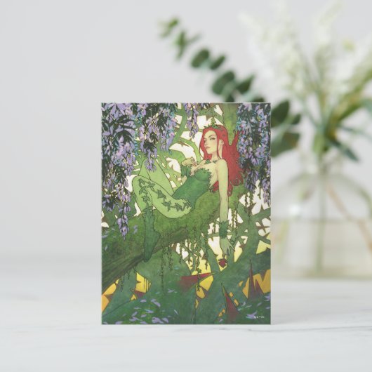Batman Rebirth Poison Ivy Cover Illustration Postkarte (Stehend Vorderseite)