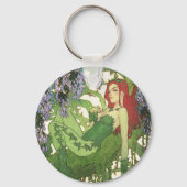 Batman Rebirth Poison Ivy Cover Illustration Schlüsselanhänger (Rückseite)