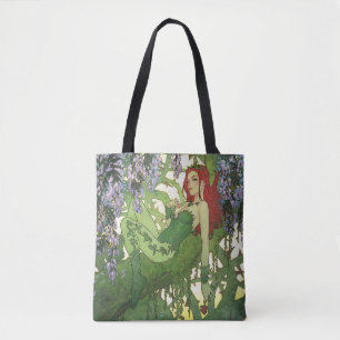 Batman Rebirth Poison Ivy Cover Illustration Tasche