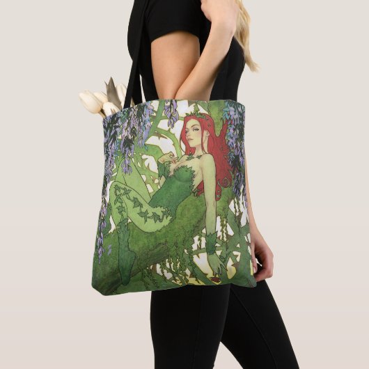 Batman Rebirth Poison Ivy Cover Illustration Tasche (Von Nahem)