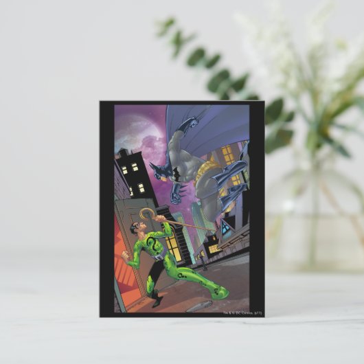 Batman - Riddler Postkarte (Stehend Vorderseite)
