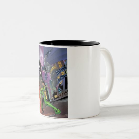 Batman - Riddler Zweifarbige Tasse (VorderseiteRechts)