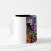 Batman - Riddler Zweifarbige Tasse (Vorderseite Links)
