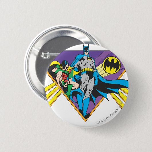 Batman & Robin 2 Button (Vorne & Hinten)