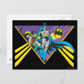 Batman & Robin 2 Postkarte (Vorne/Hinten)
