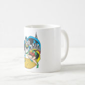 Batman & Robin Escape Kaffeetasse (VorderseiteRechts)