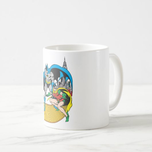 Batman & Robin Escape Kaffeetasse (VorderseiteRechts)