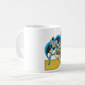 Batman & Robin Escape Kaffeetasse (Vorderseite Links)