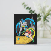 Batman & Robin Escape Postkarte (Stehend Vorderseite)