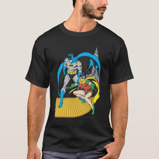 Batman & Robin Escape T-Shirt (Vorderseite)