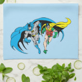 Batman & Robin Geschirrtuch (Gefaltet)