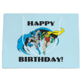 Batman & Robin Große Geschenktüte (Vorderseite)