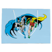 Batman & Robin Große Geschenktüte (Rückseite)