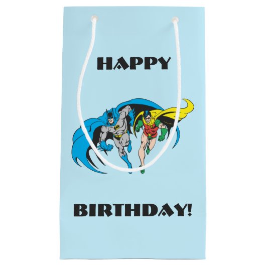 Batman & Robin Kleine Geschenktüte (Vorderseite)