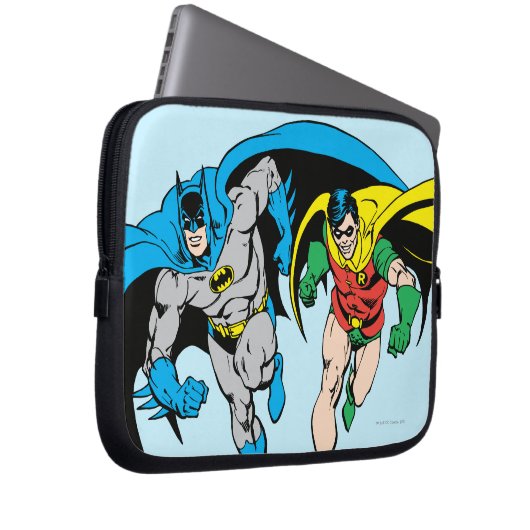 Batman & Robin Laptopschutzhülle (Vorne Rechts)